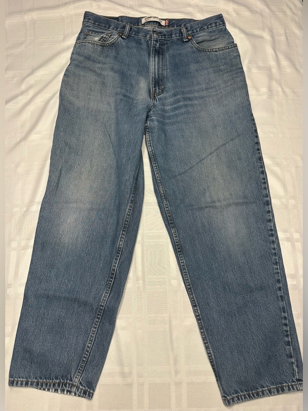 Levi's 560 Jeans Mens 36 X 32Blue Comfort Fit Relaxed Tapered